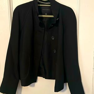 Quality, Vintage Banana Republic Black Wool Blazer, Smart looking!